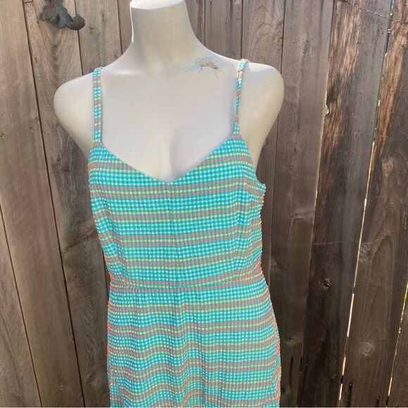 Rachel Comey Agitator Dress - Bllue/green size 10 - Picture 12 of 15